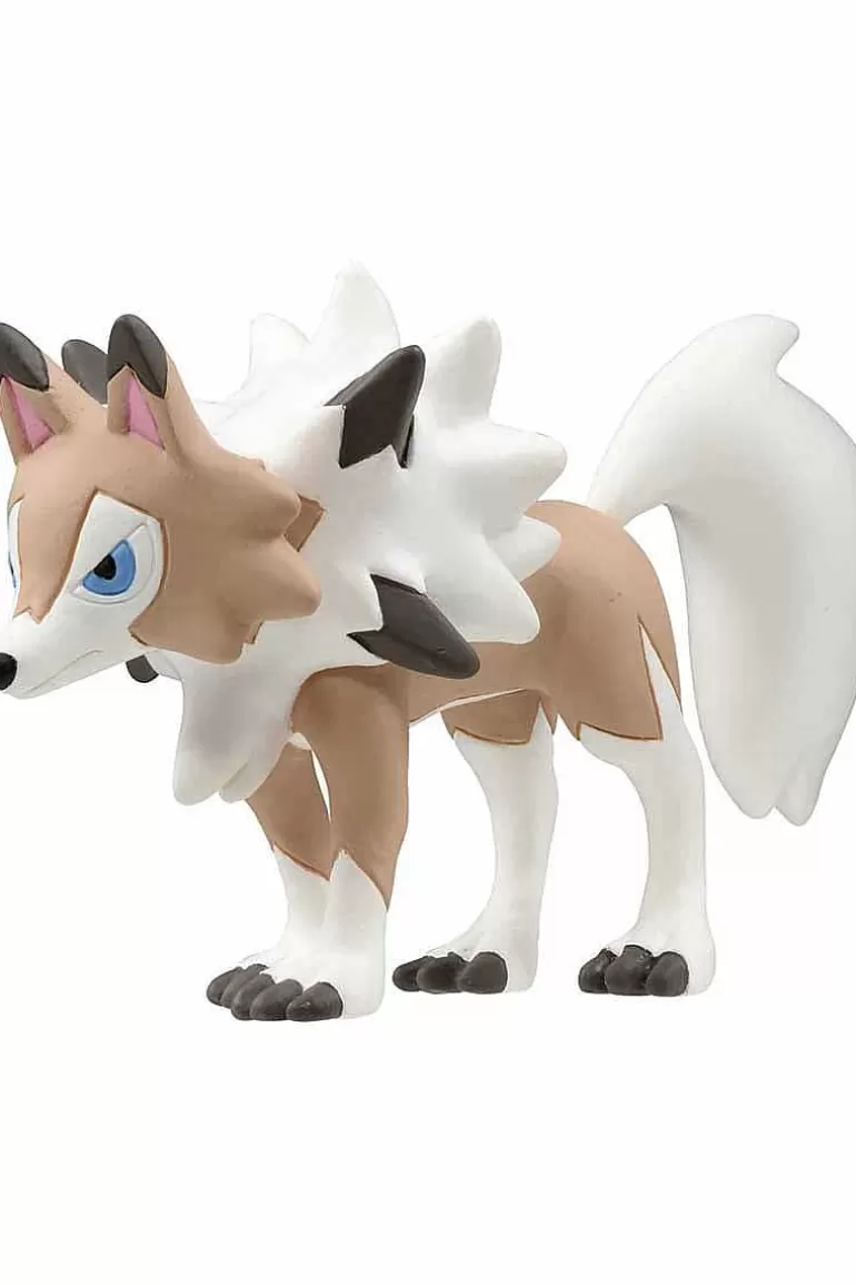 Pocket Monster Pokémon Figurer-Lille Japansk Lycanroc Figur