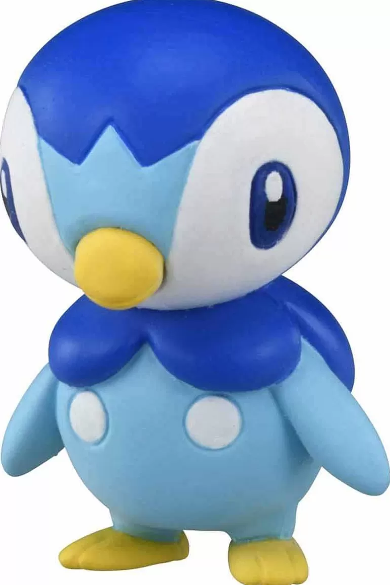 Pocket Monster Pokémon Figurer-Lille Japansk Piplup Figur
