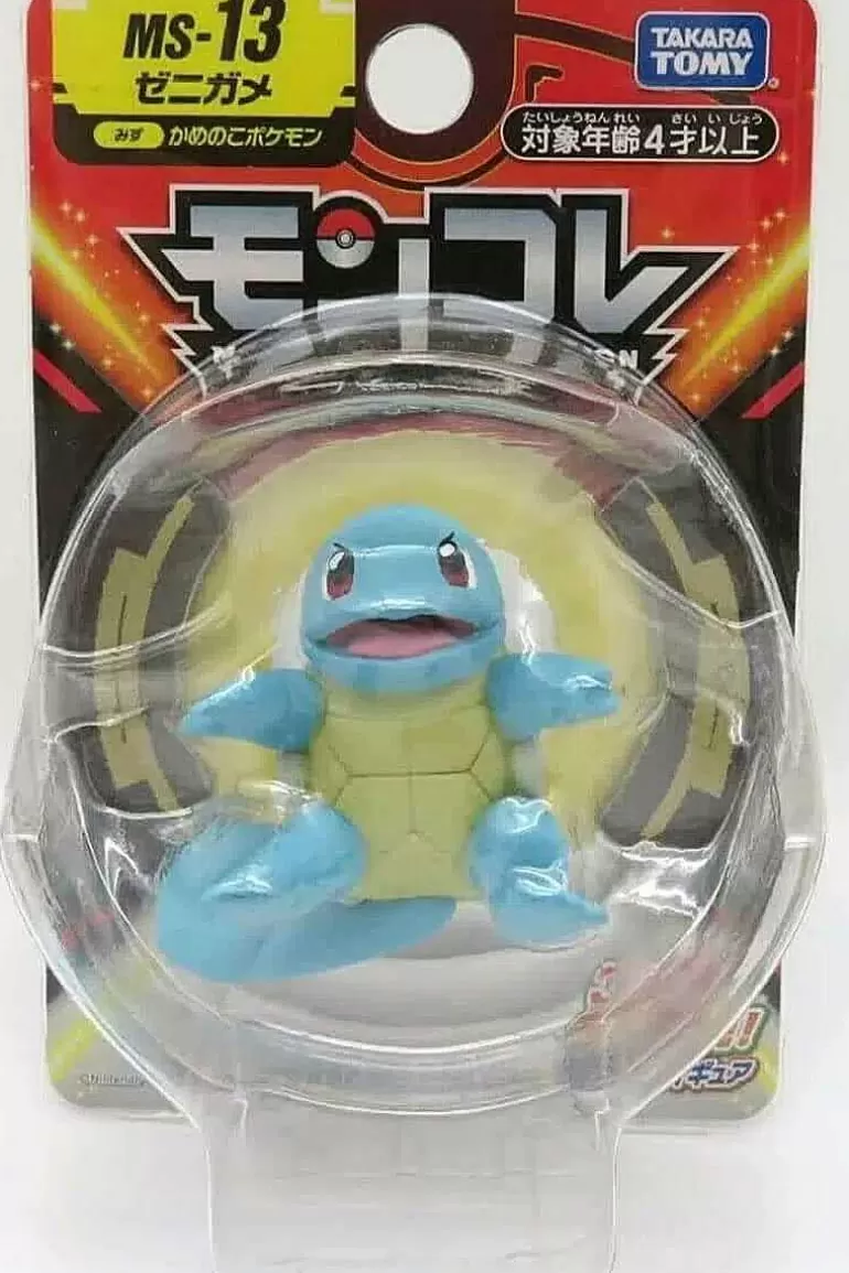 Pocket Monster Pokémon Figurer-Lille Japansk Squirtle Figur