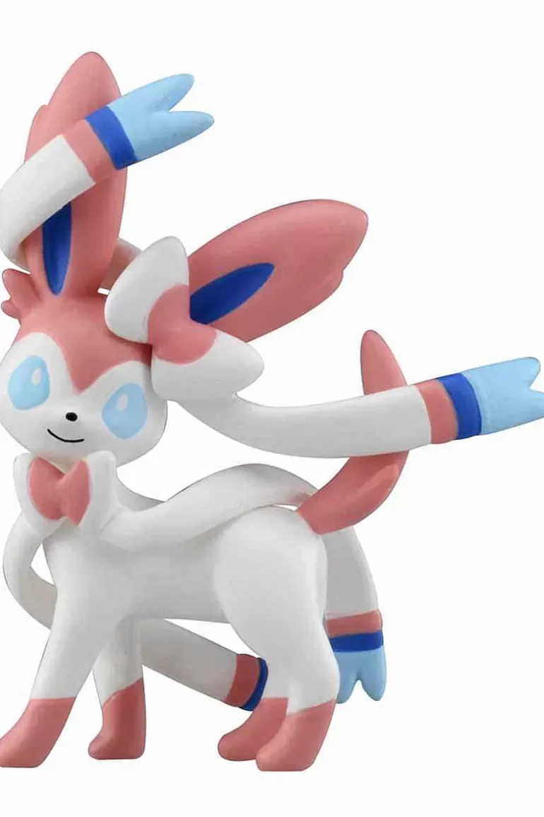 Pocket Monster Pokémon Figurer-Lille Japansk Sylveon Figur