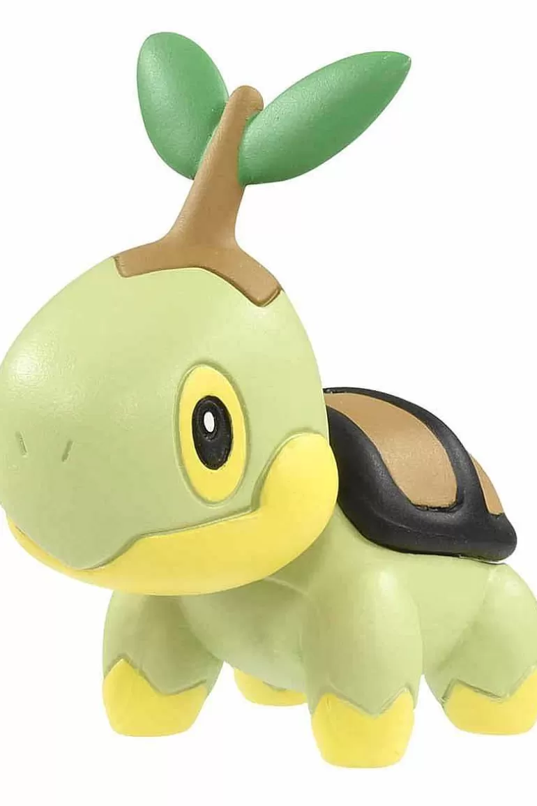 Pocket Monster Pokémon Figurer-Lille Japansk Turtwig Figur