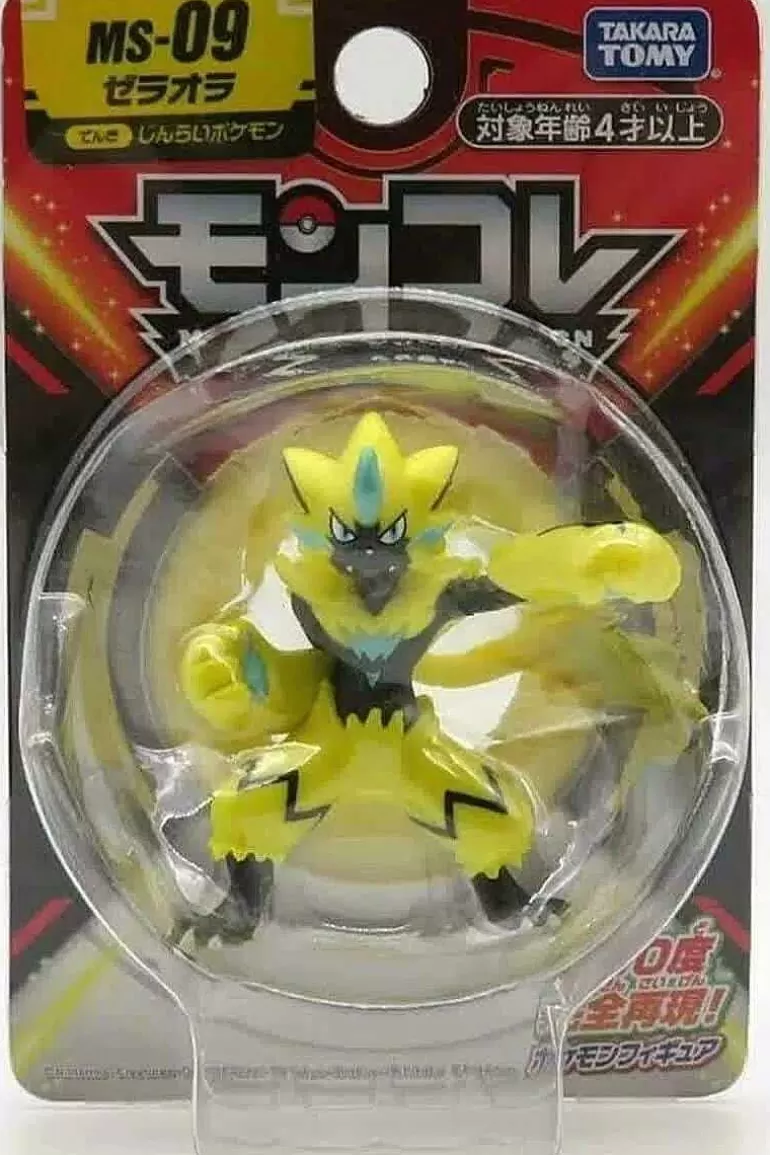 Pocket Monster Pokémon Figurer-Lille Japansk Zeraora Figur