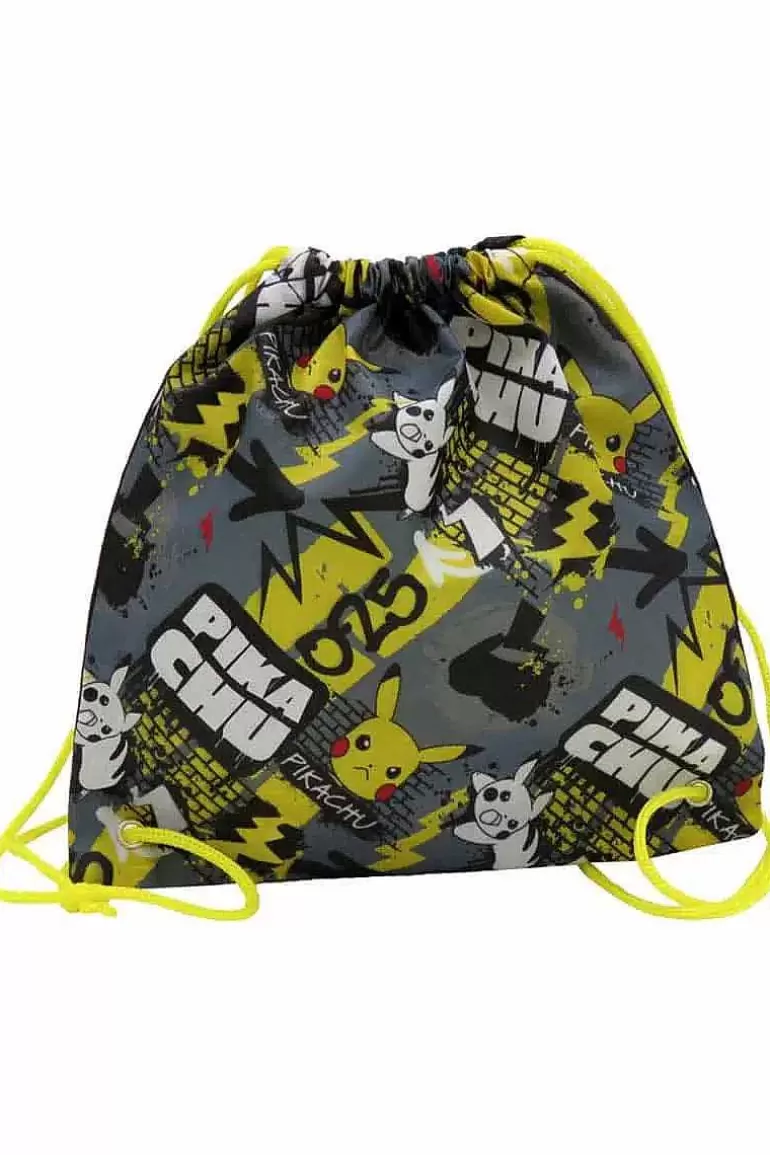 Pocket Monster Pokémon Skoleudstyr-Lille Pikachu Gymnastiktaske