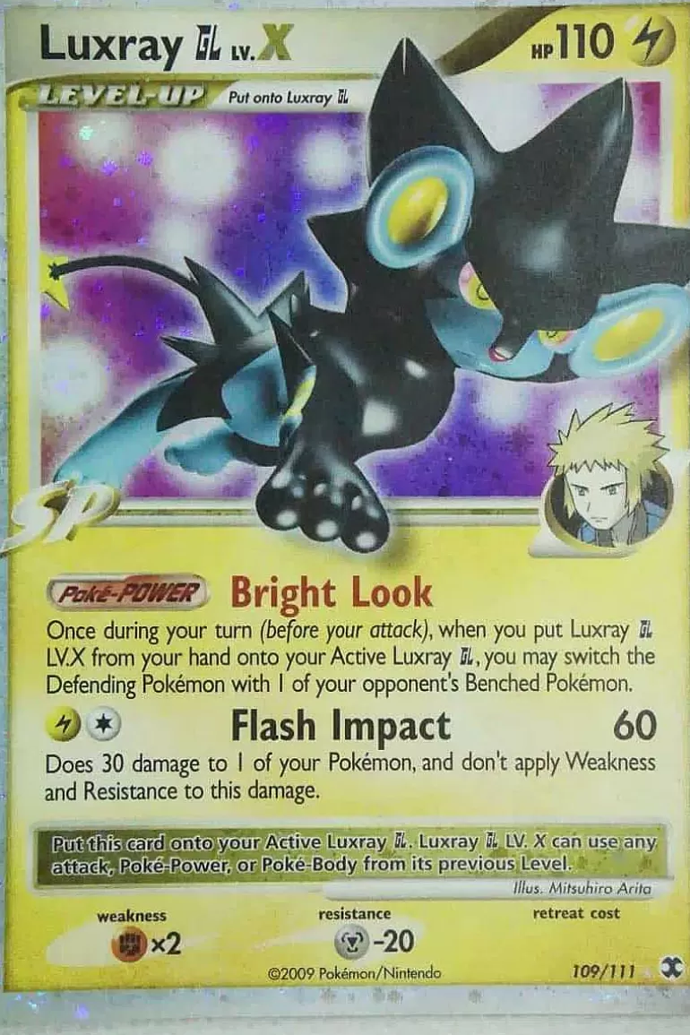 Pocket Monster Pokémon Kort-Luxray Gl Lv.X 109/111
