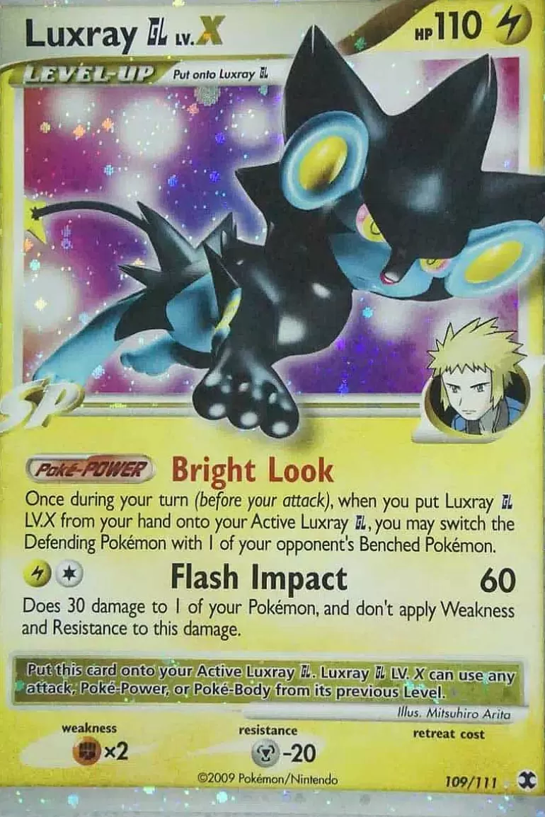 Pocket Monster Pokémon Kort-Luxray Gl Lv.X 109/111