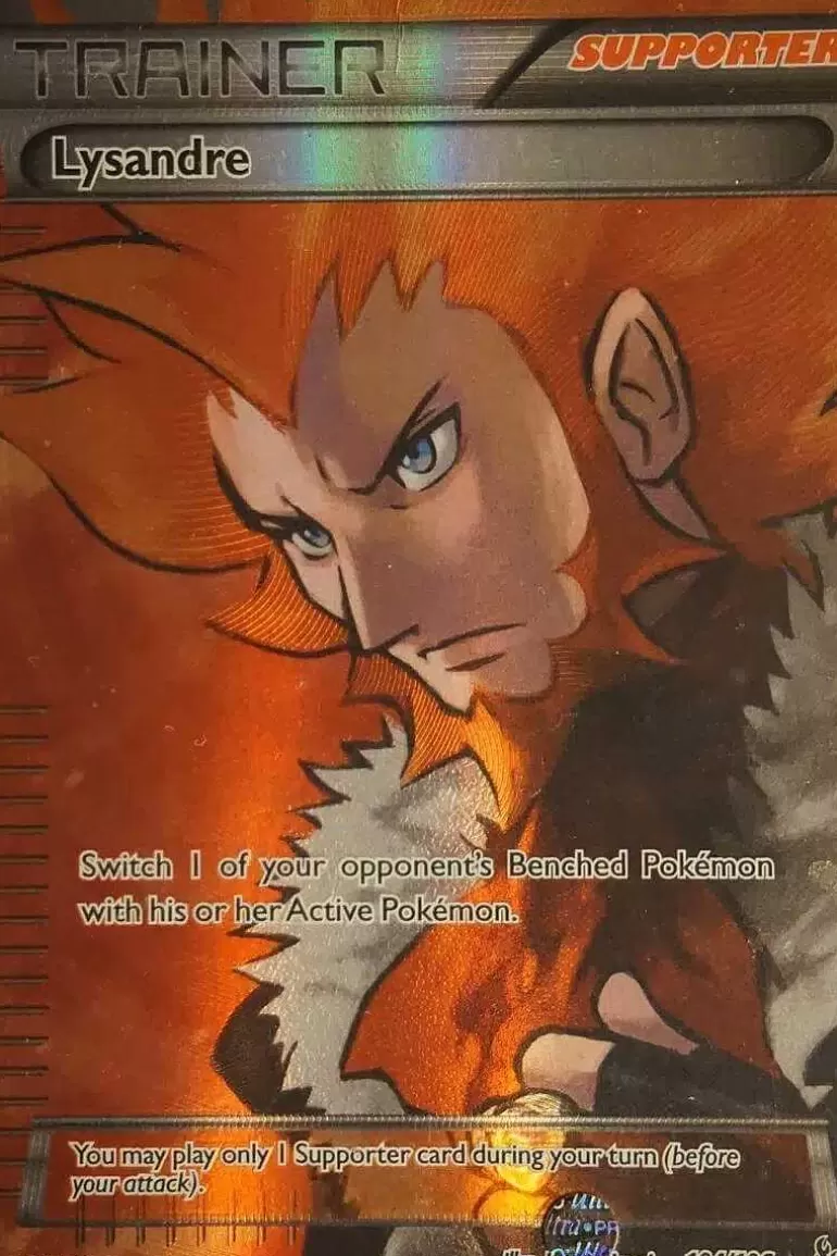 Pocket Monster Pokémon Kort-Lysandre 104/106 Full Art