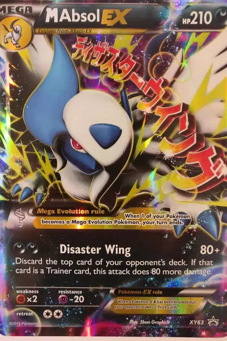 Pocket Monster Pokémon Kort-M Absol Ex Xy63 Stor