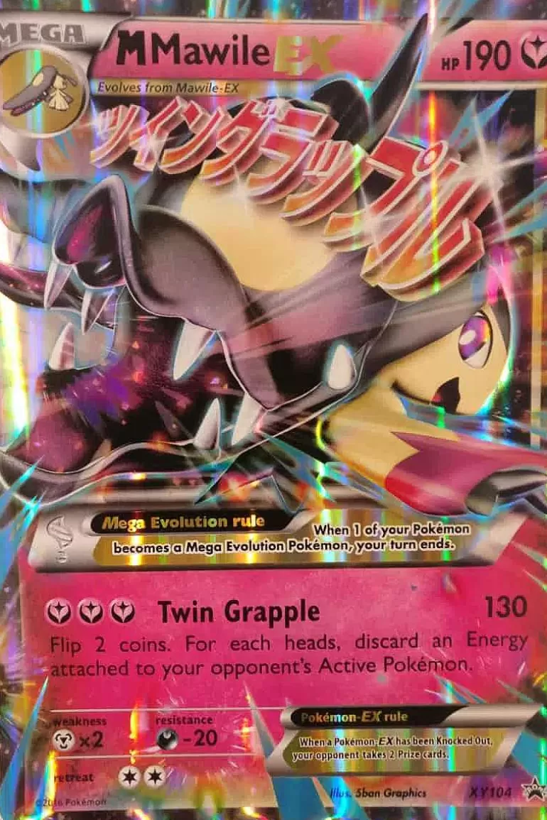 Pocket Monster Pokémon Kort-M Mawile Ex Xy104 Stor