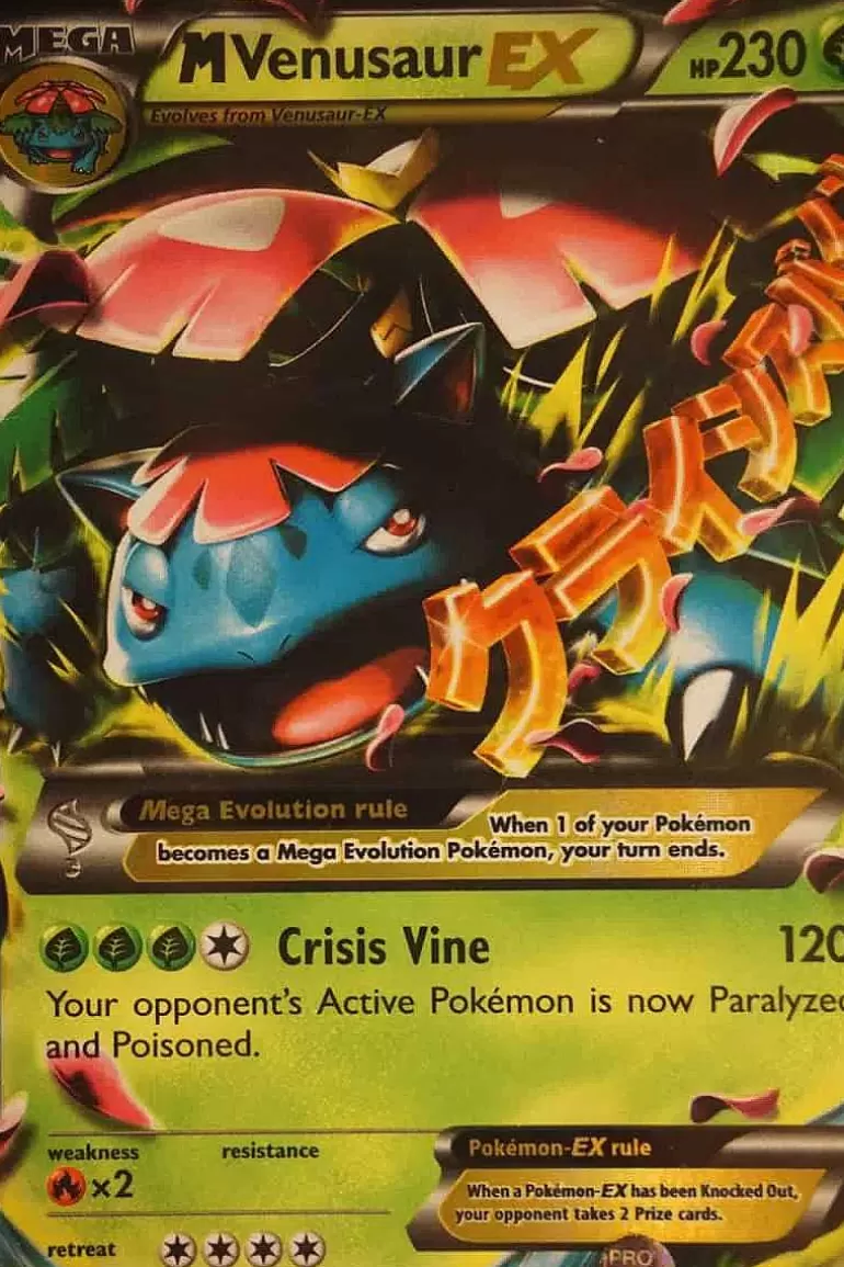 Pocket Monster Pokémon Kort-M Venusaur Ex 2/146
