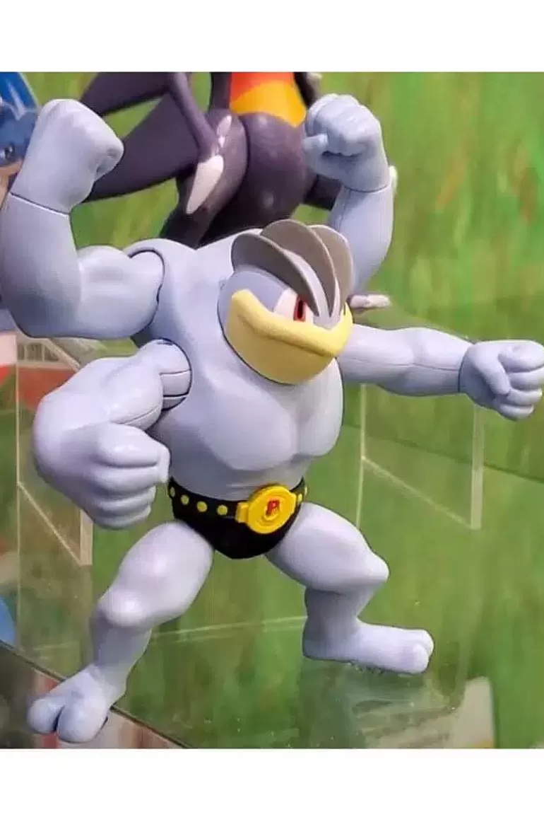 Pocket Monster Pokémon Figurer-Machamp Battle Feature Figur