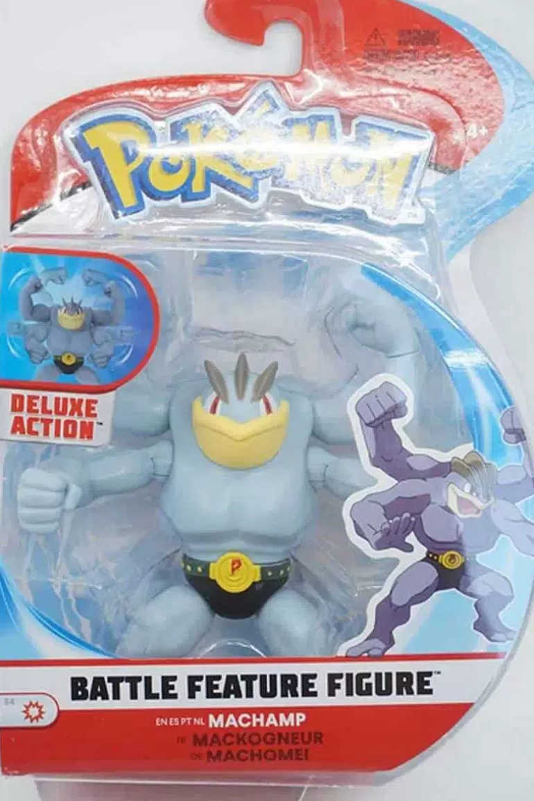 Pocket Monster Pokémon Figurer-Machamp Battle Feature Figur
