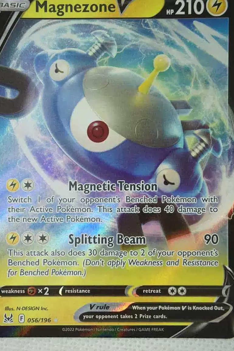 Pocket Monster Pokémon Kort-Magnezone V 056/196
