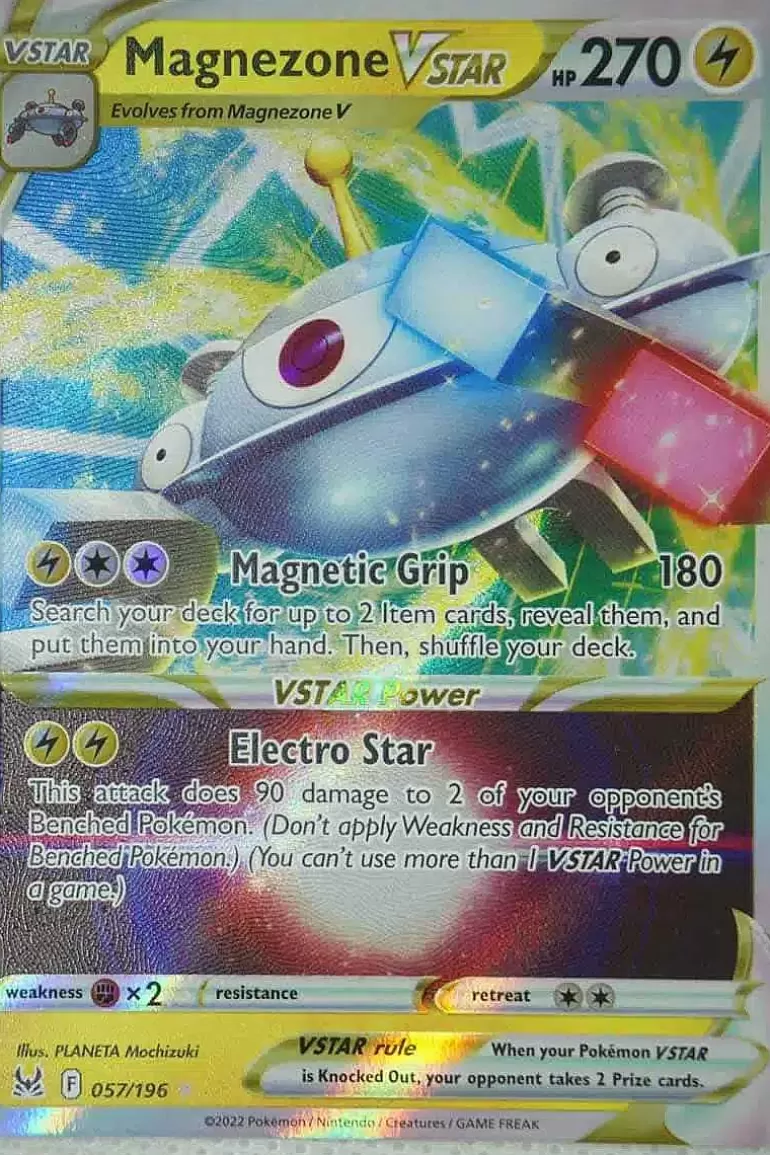 Pocket Monster Pokémon Kort-Magnezone Vstar 057/196