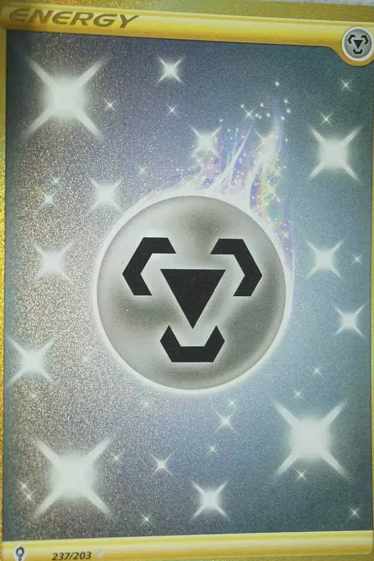Pocket Monster Pokémon Kort-Metal Energy 237/203 Secret Rare