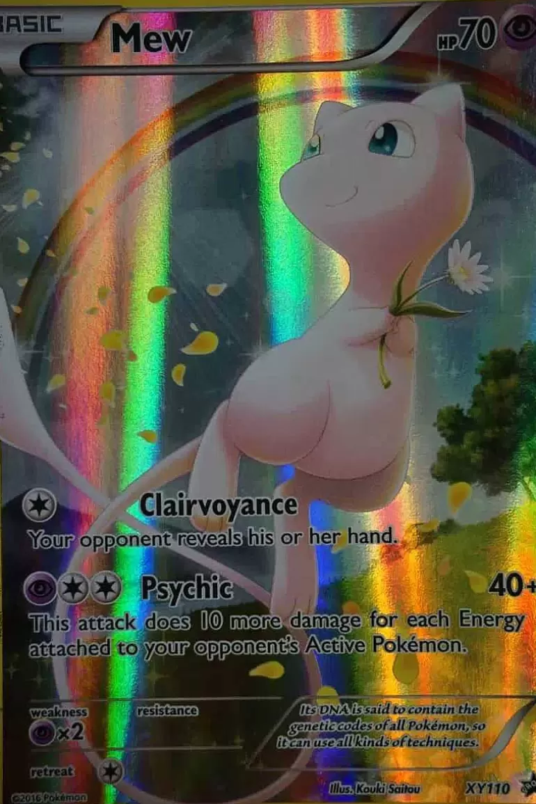 Pocket Monster Pokémon Kort-Mew Xy110 Full Art