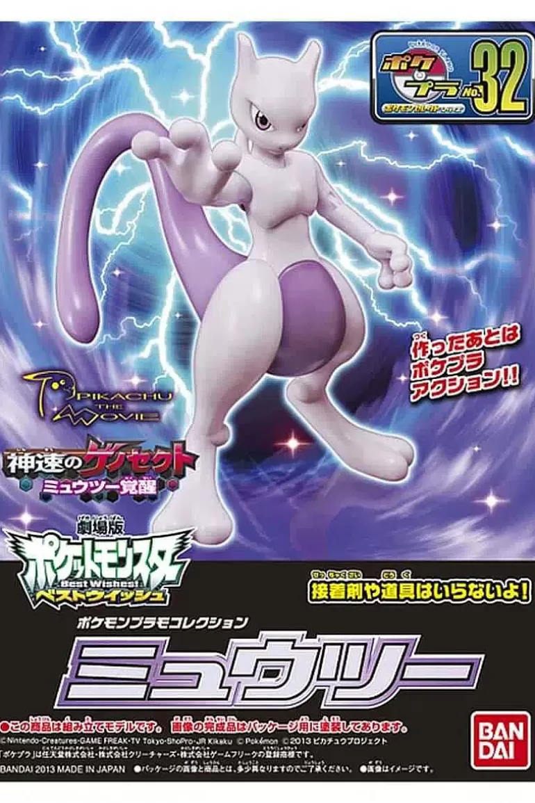 Pocket Monster Pokémon Figurer-Mewtwo Byg Selv Figur