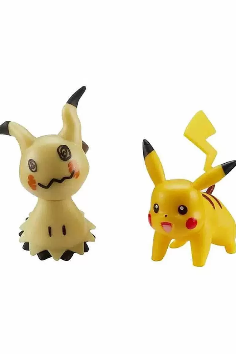 Pocket Monster Pokémon Figurer-Mimikyu Og Pikachu Figurer