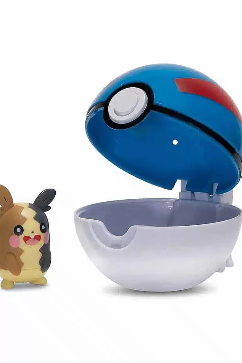 Pocket Monster Pokémon Figurer-Morpeko Og Great Ball