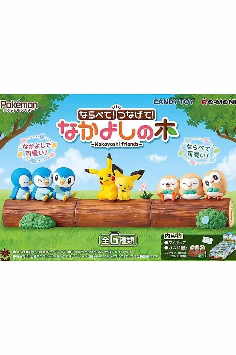 Pocket Monster Pokémon Figurer-Nuttede Japanske Figurer Pa Traestamme