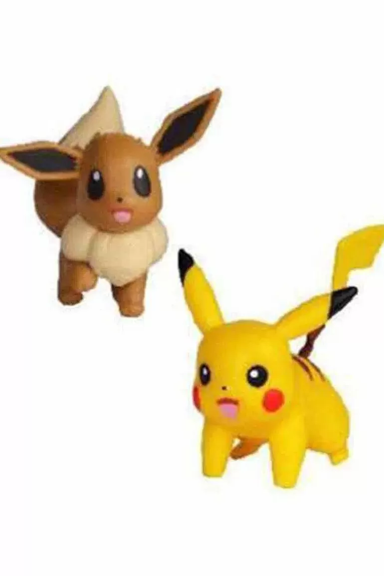 Pocket Monster Pokémon Figurer-Pikachu & Eevee Figurer