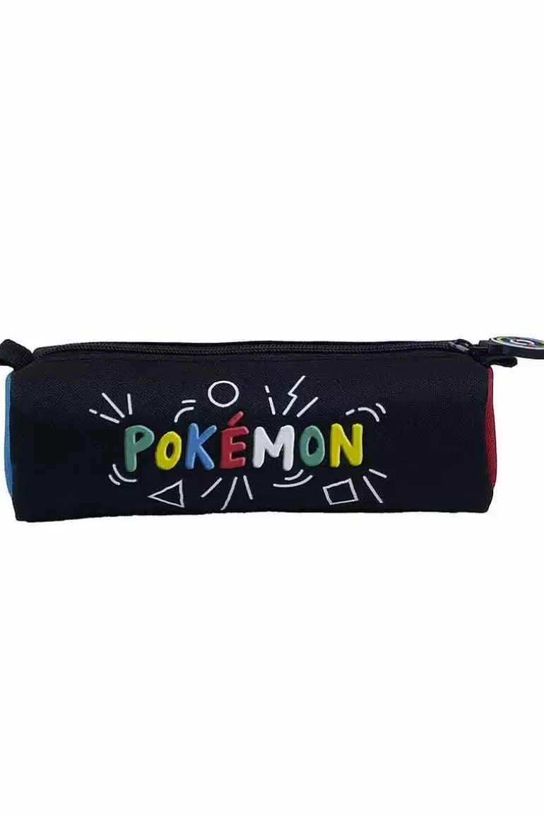 Pocket Monster Pokémon Skoleudstyr-Pikachu Og Poke Ball Penalhus
