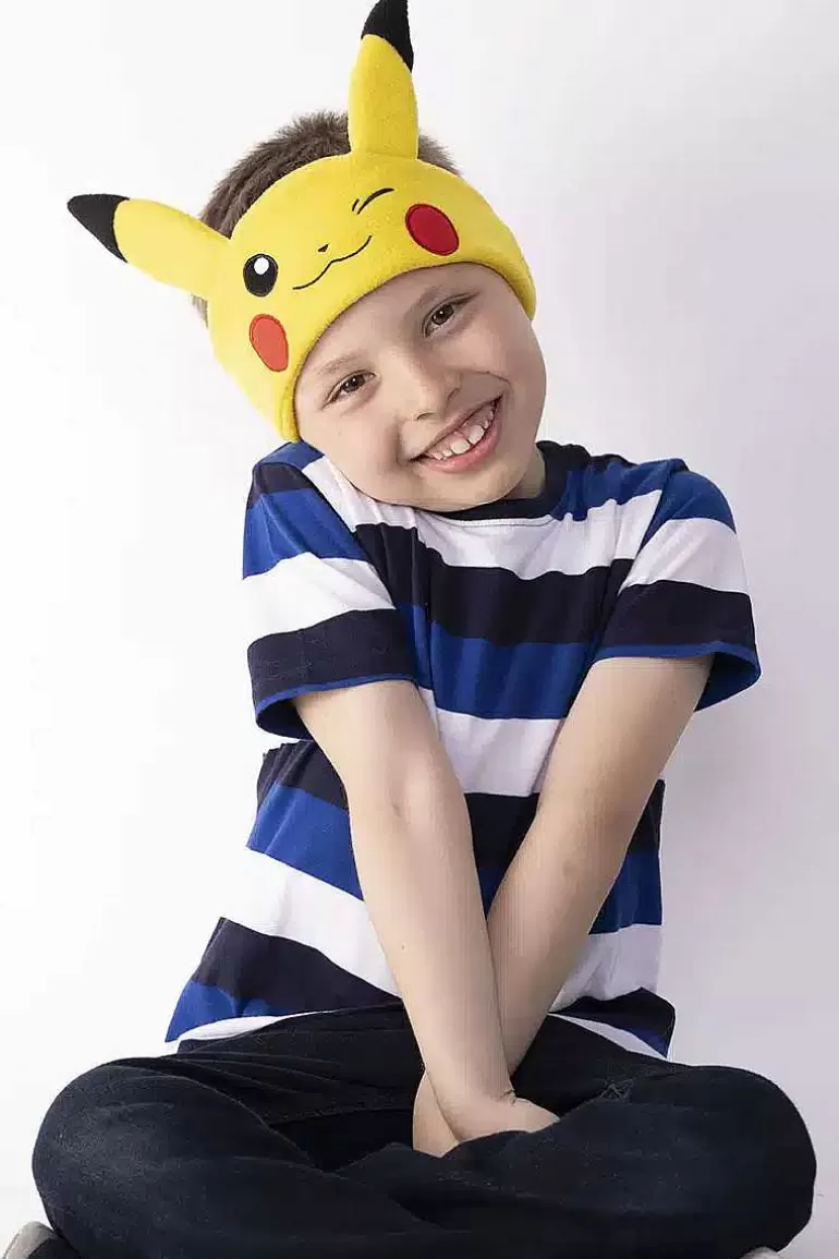 Pocket Monster Pokémon Skoleudstyr-Pikachu Pandeband Med Horetelefoner