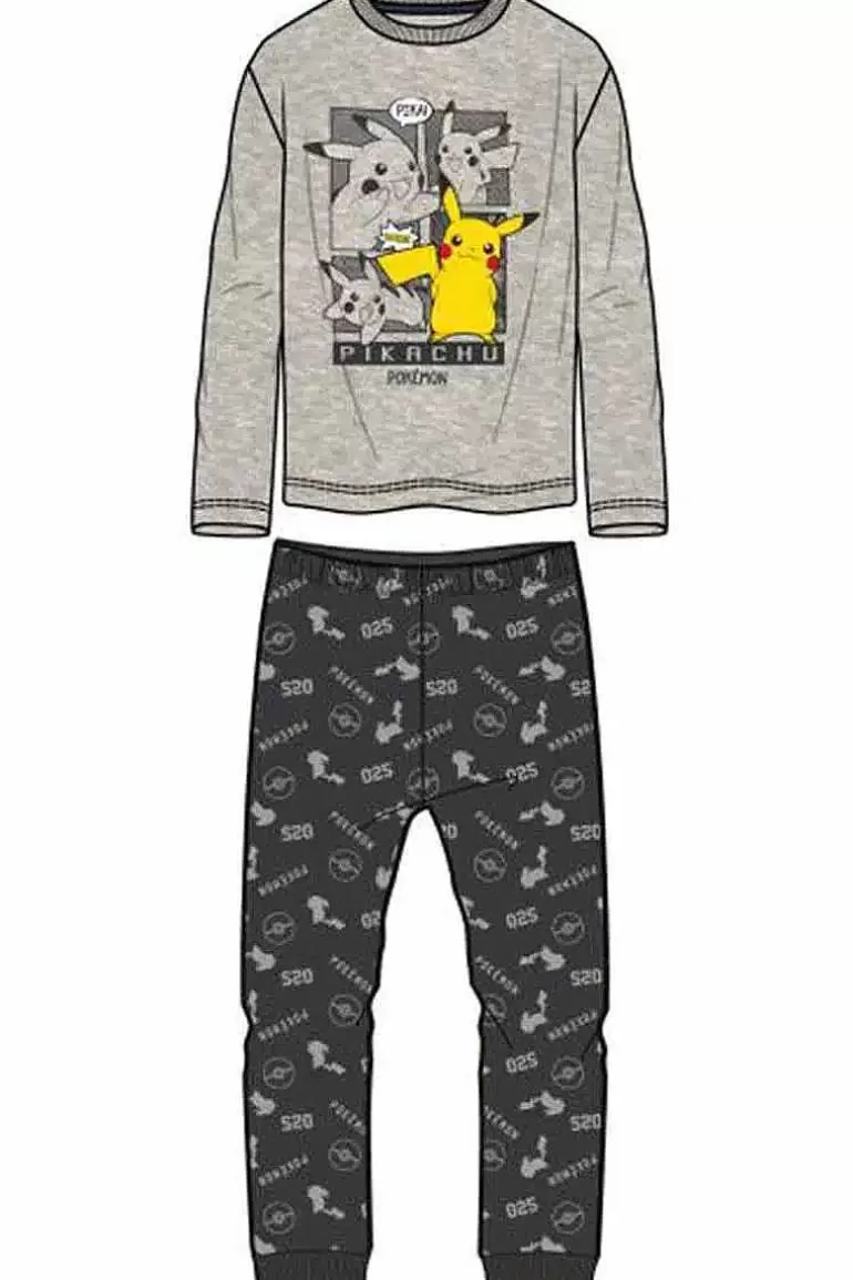 Pocket Monster Pokémon Til Børneværelset-Pikachu Pyjamas Saet Til Born