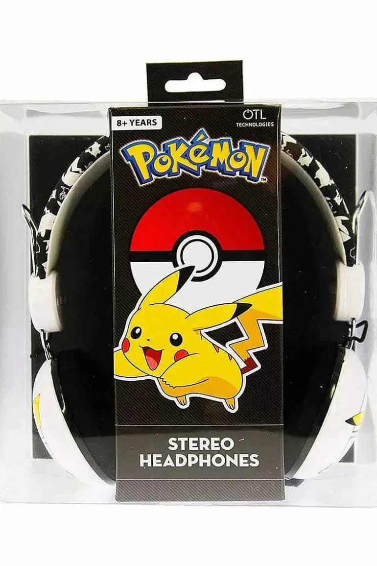 Pocket Monster Pokémon Skoleudstyr-Pikachu Stereo Hovedtelefoner