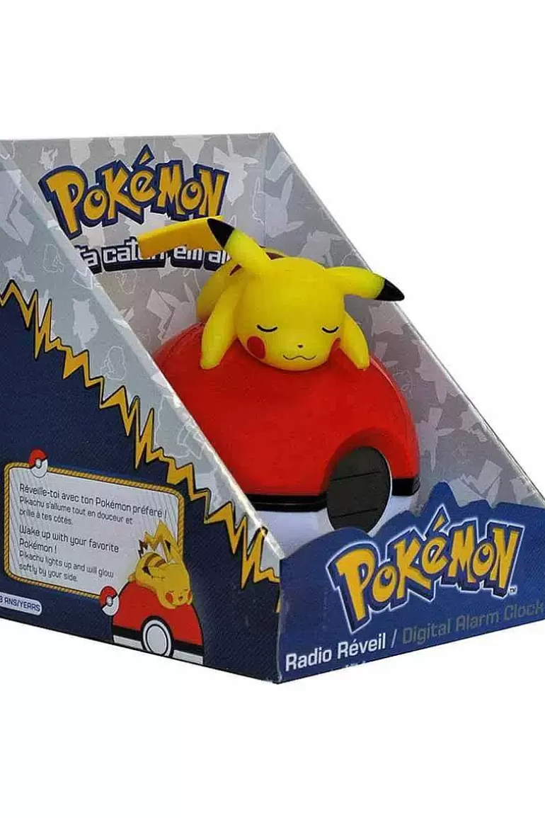 Pocket Monster Pokémon Til Børneværelset-Pikachu Vaekkeur Og Lampe