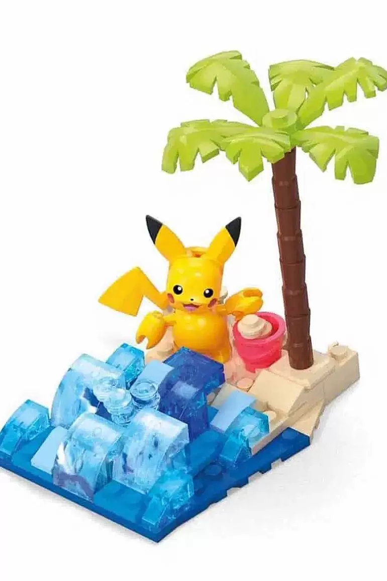 Pocket Monster Pokémon Figurer-Pikachu'S Beach Blast Mega Construx