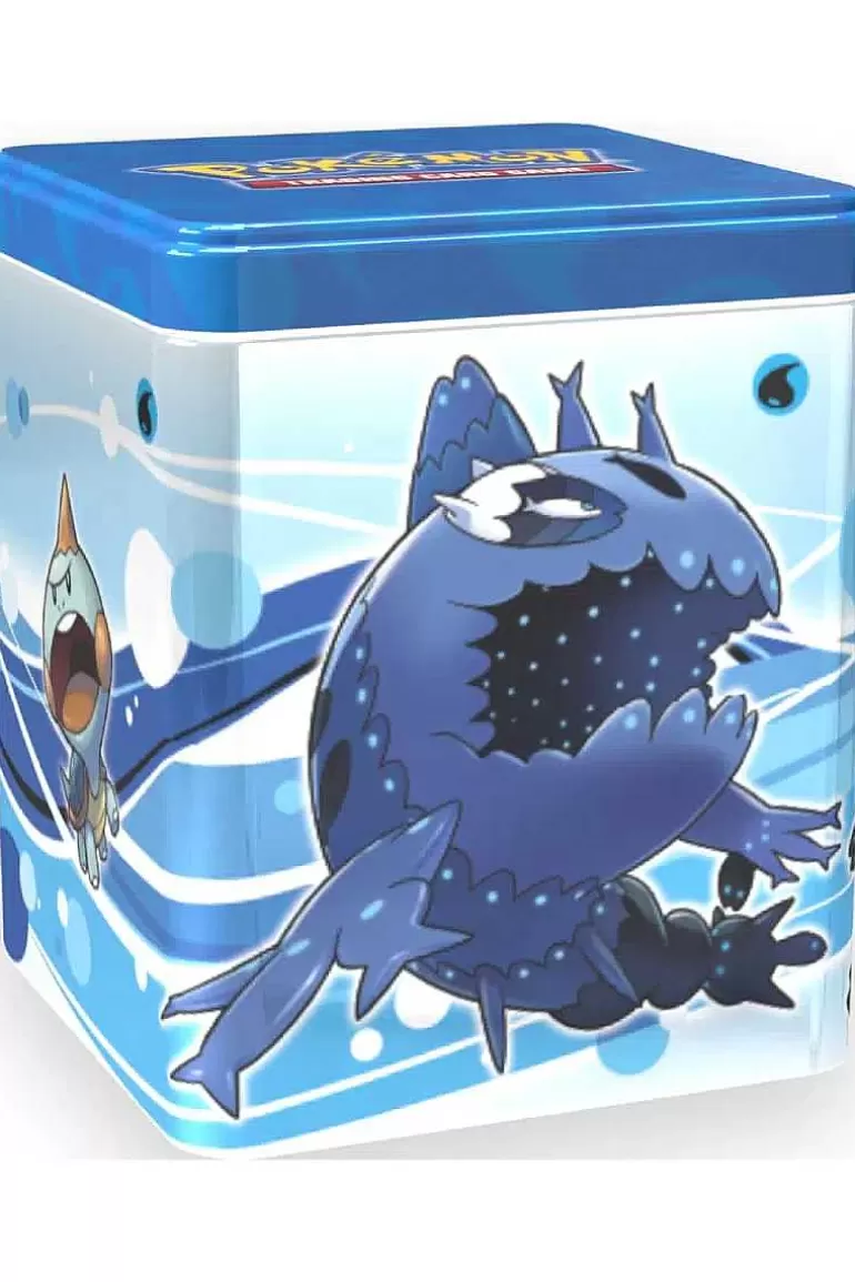 Pocket Monster Pokémon Kort-Poke Stacking Tin Med Vand Pokemons