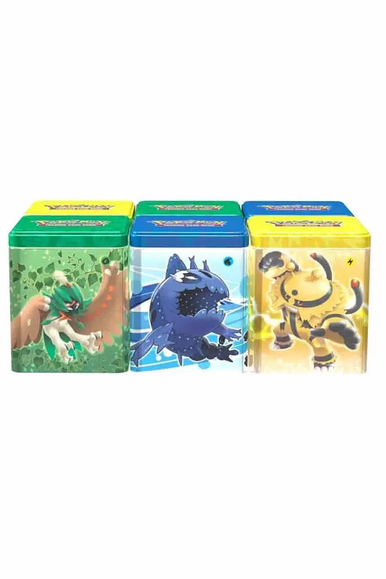 Pocket Monster Pokémon Kort-Poke Stacking Tin Med Vand Pokemons