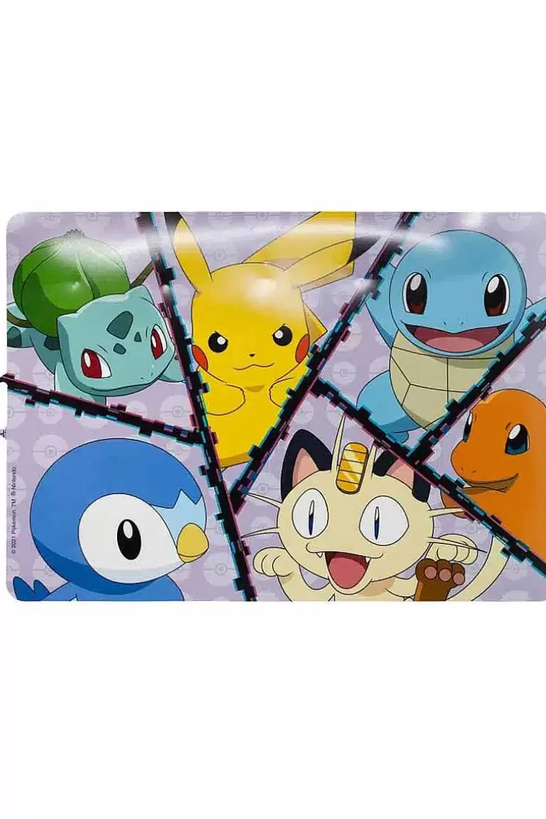 Pocket Monster Pokémon Til Børneværelset-Pokemon Daekkeserviet Med Populaere Pokemon