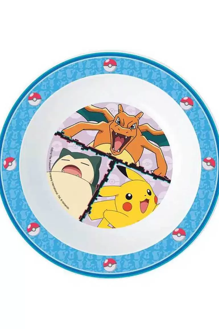 Pocket Monster Pokémon Til Børneværelset-Pokemon Dyb Tallerken I Plast
