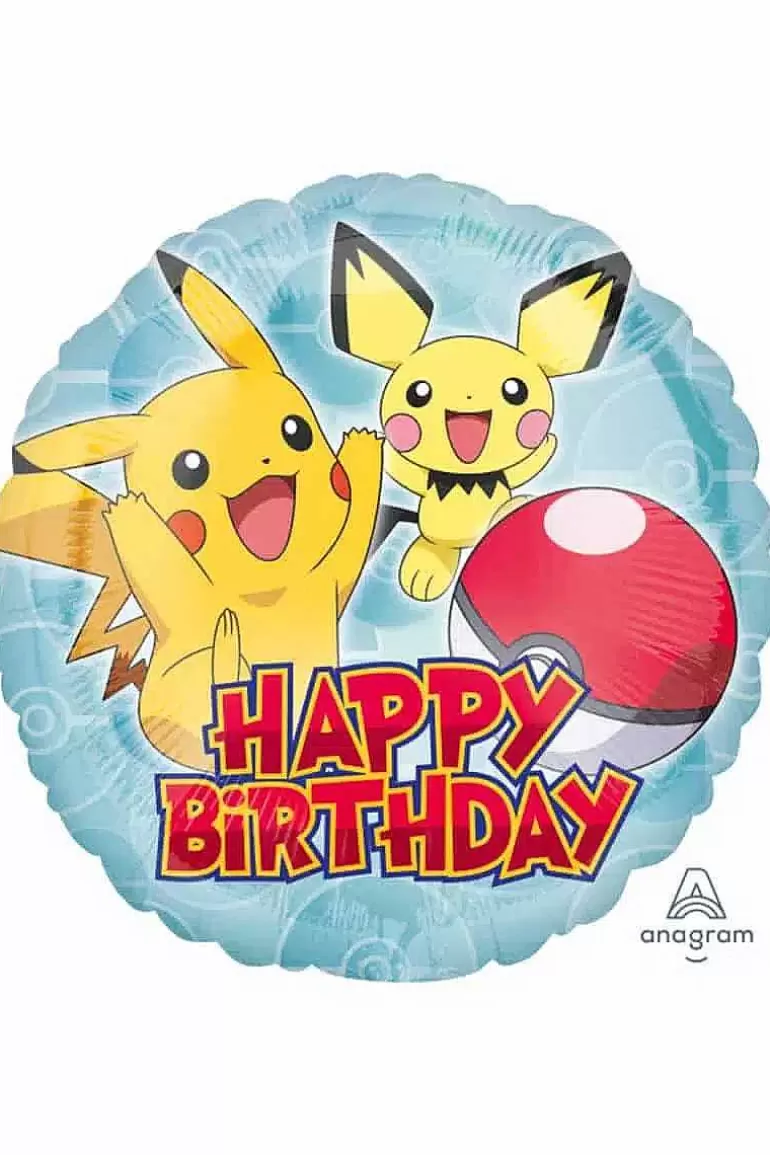 Pocket Monster Pokémon Til Børneværelset-Pokemon Fodselsdagsballon