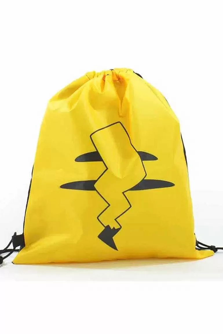 Pocket Monster Pokémon Skoleudstyr-Pokemon Gul Gymnastiktaske