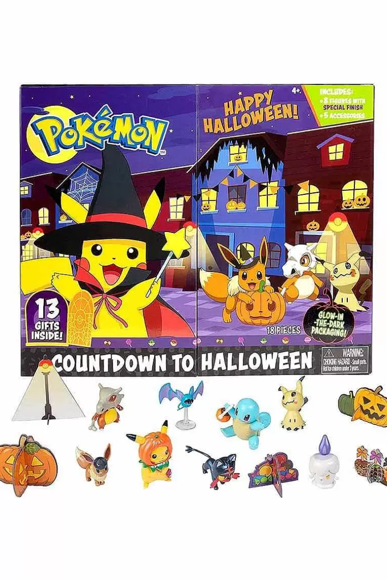 Pocket Monster Pokémon Figurer-Pokemon Halloween Kalender