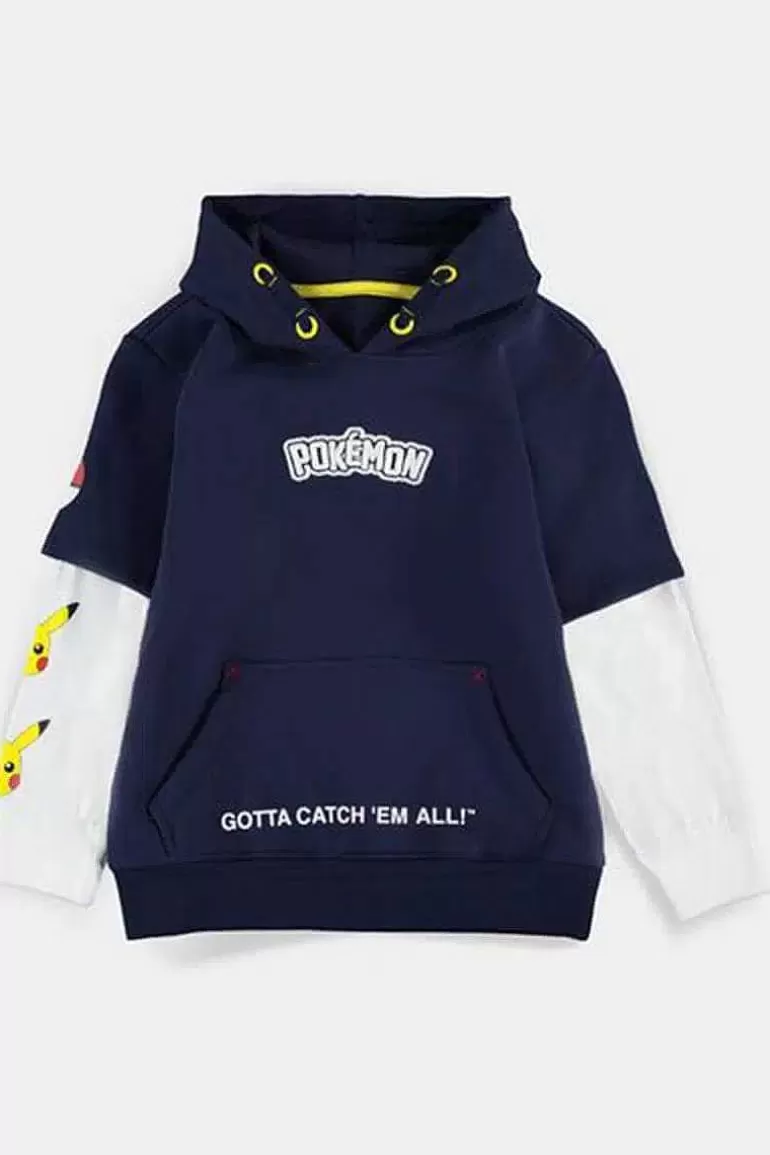 Pocket Monster Pokémon Til Børneværelset-Pokemon Hoodie I Bornestorrelser