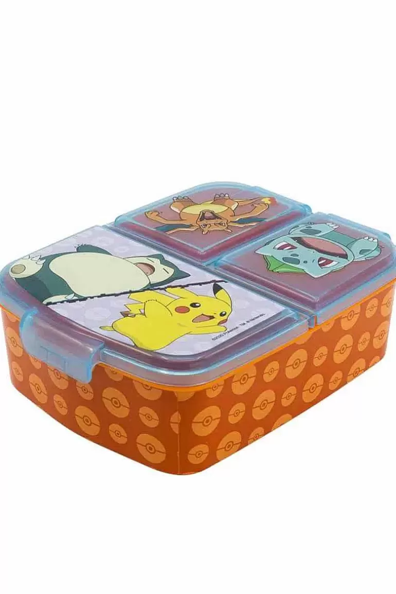 Pocket Monster Pokémon Skoleudstyr-Pokemon Madkasse Med Populaere Figurer