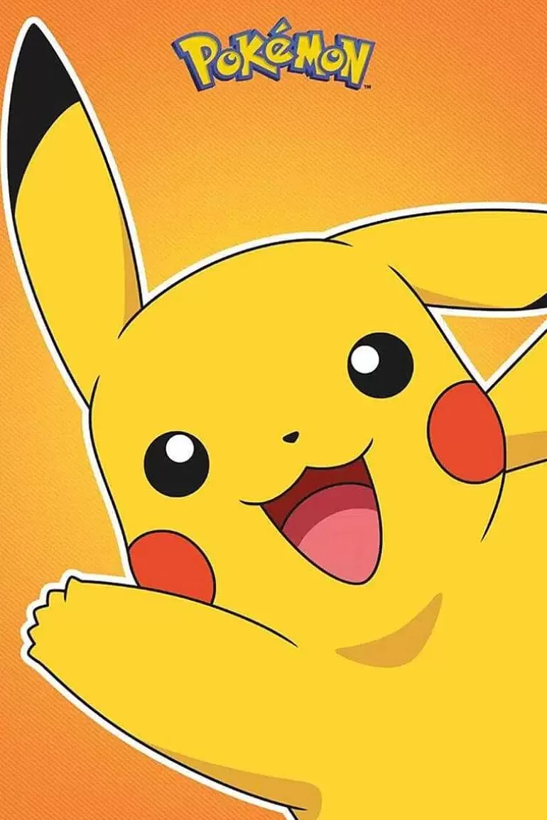 Pocket Monster Pokémon Til Børneværelset-Pokemon Pikachu Plakat