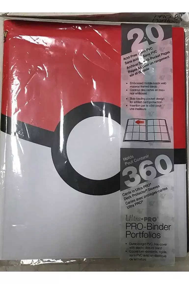 Pocket Monster Pokémon Figurer-Pokemon Poke Ball Mappe Til 360 Kort