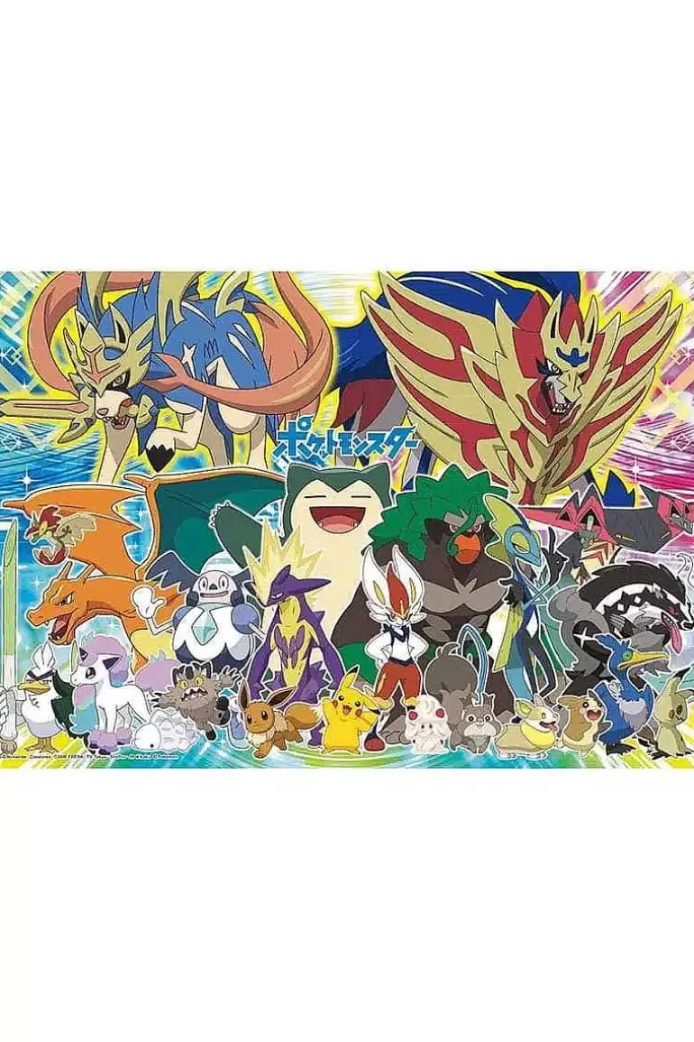 Pocket Monster Pokémon Til Børneværelset-Pokemon Puslespil Galar Regionen