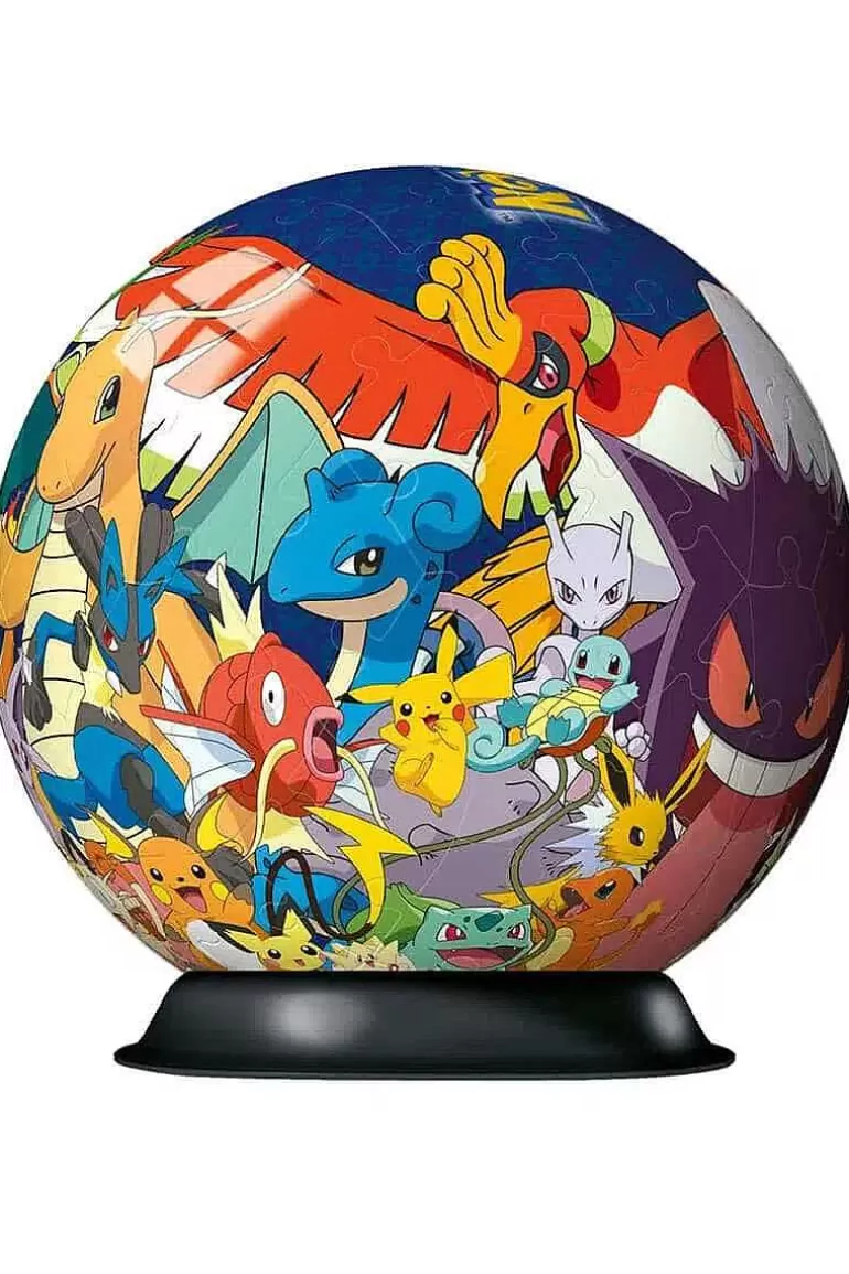 Pocket Monster Pokémon Til Børneværelset-Pokemon Ravensburger 3D Puslespil Med 72 Brikker