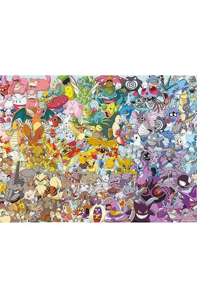 Pocket Monster Pokémon Til Børneværelset-Pokemon Ravensburger Puslespil Med 1000 Brikker