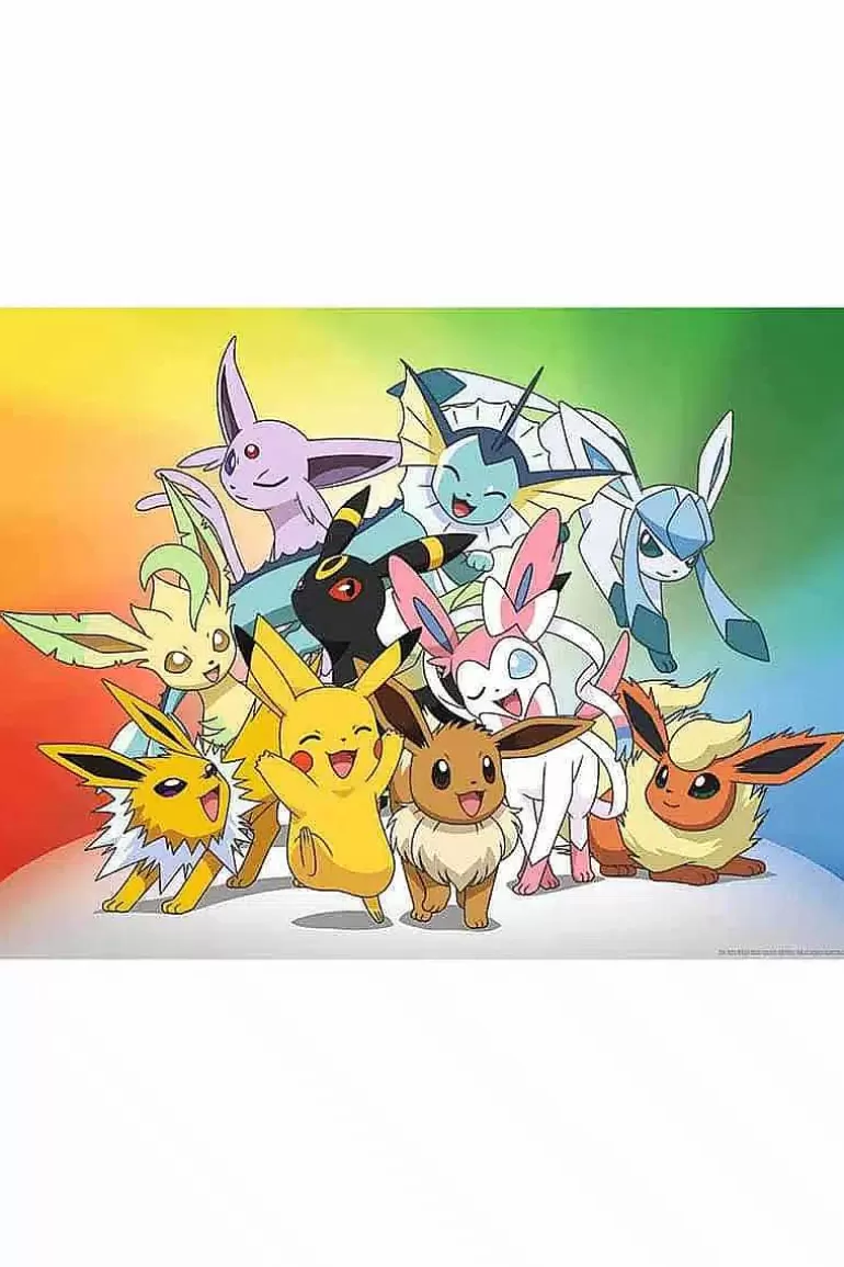 Pocket Monster Pokémon Til Børneværelset-Pokemon Ravensburger Puslespil Med 125 Brikker