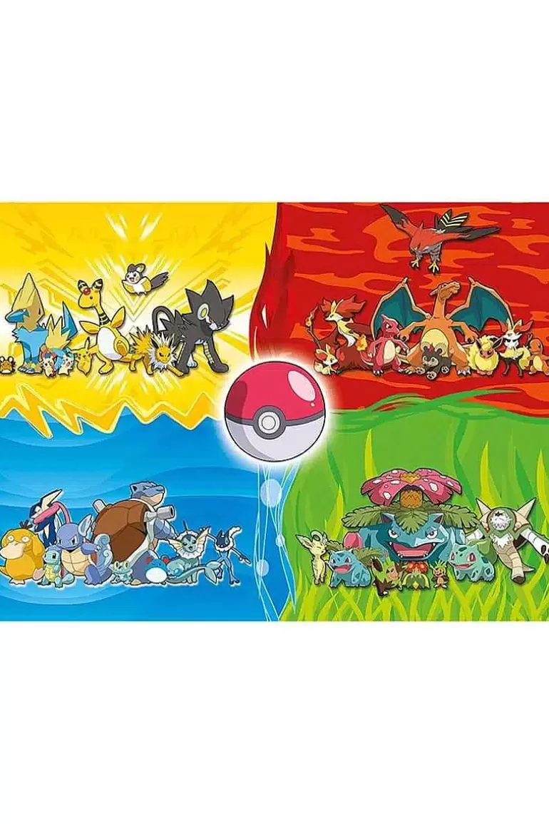 Pocket Monster Pokémon Til Børneværelset-Pokemon Ravensburger Puslespil Med 150 Brikker