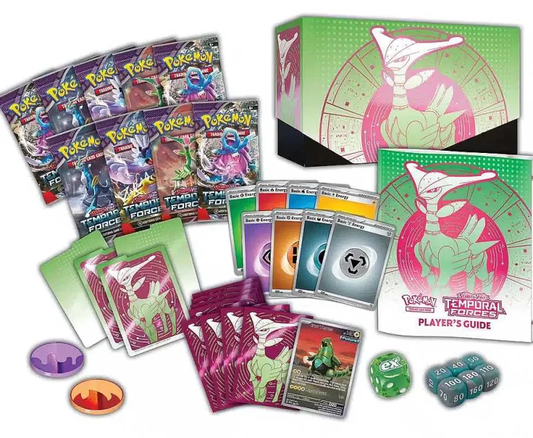 Pocket Monster Pokémon Kort-Pokemon Scarlet & Violet: Temporal Forces Elite Trainer Box