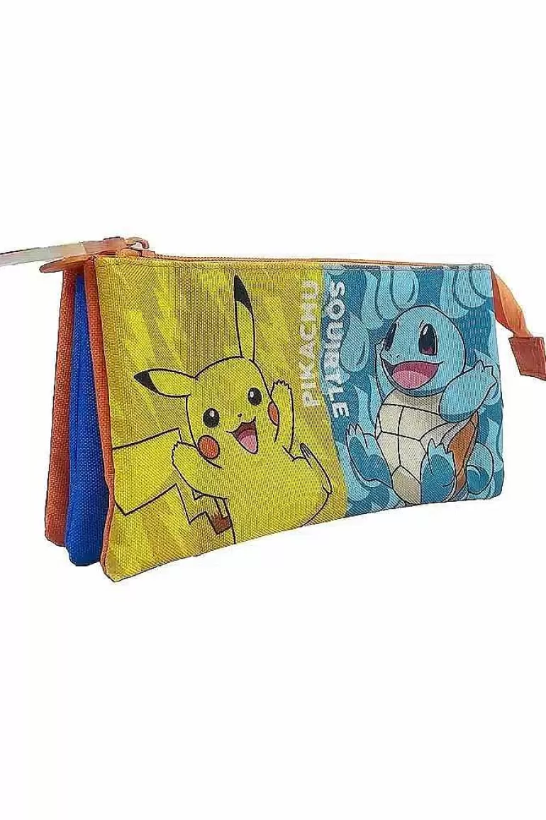 Pocket Monster Pokémon Skoleudstyr-Pokemon Starters Penalhus