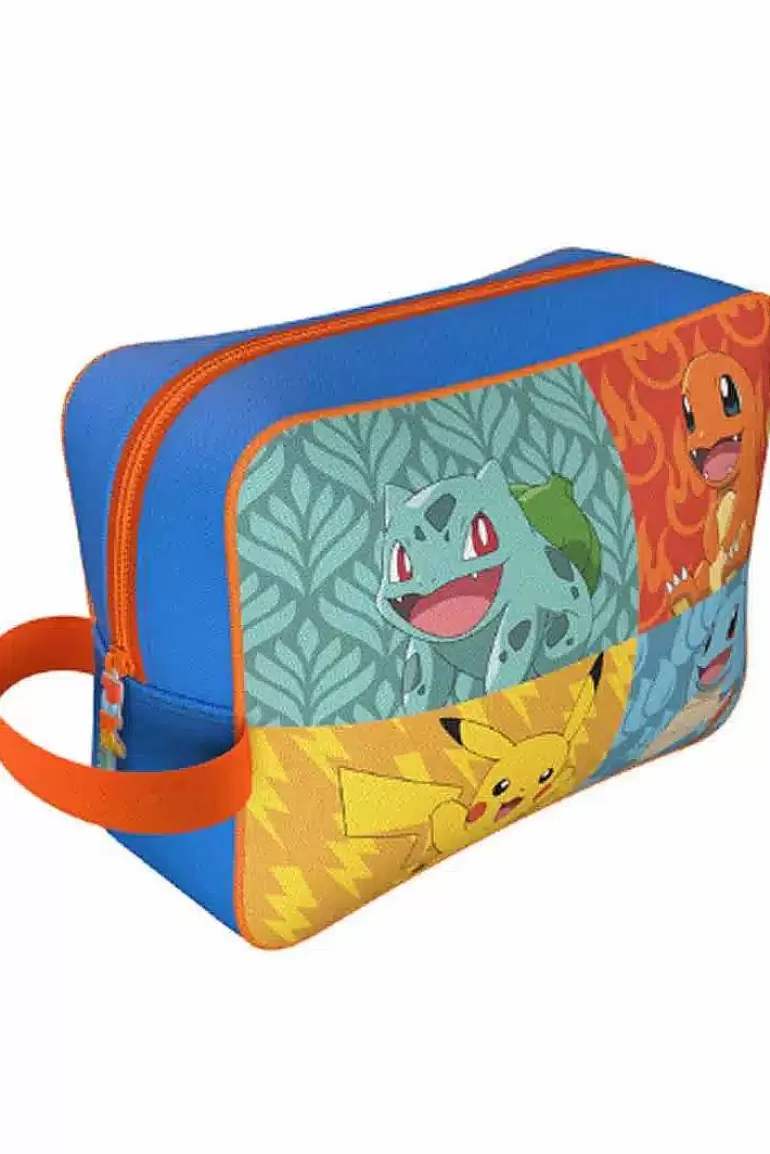 Pocket Monster Pokémon Skoleudstyr-Pokemon Starters Toilettaske
