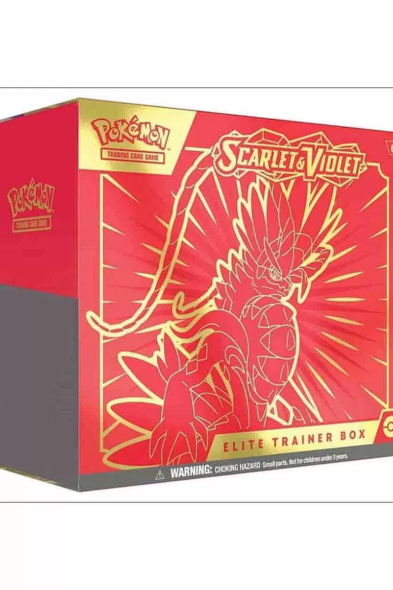Pocket Monster Pokémon Kort-Scarlet & Violet Elite Trainer Box Med Koraidon